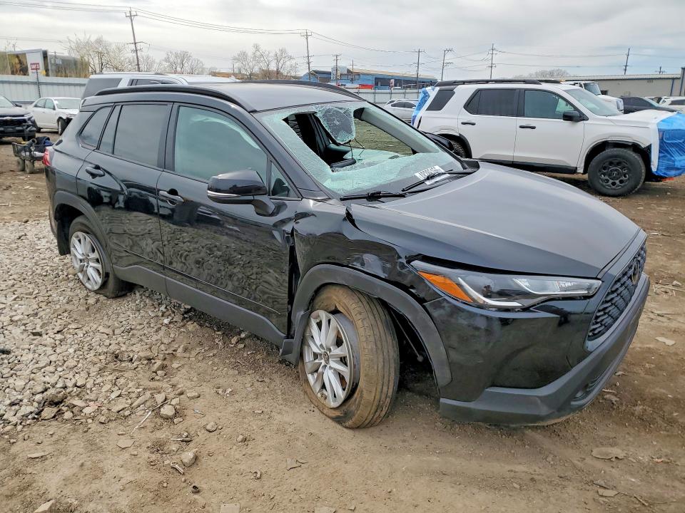 48286156 :رقم المزاد ، 7MUCAABG1RV109691 vin ، 2024 Toyota Corolla Cross مزاد بيع