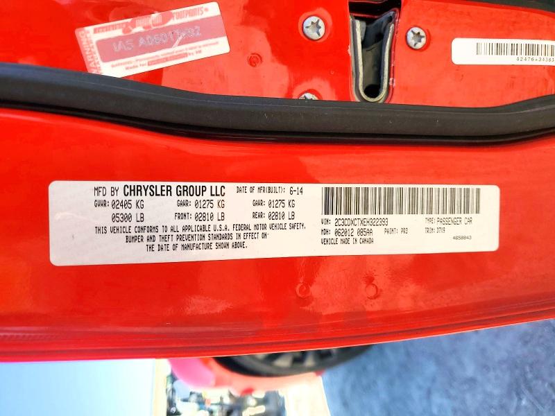 Продажа на аукционе авто 2014 Dodge Charger, vin: 2C3CDXCTXEH322393, номер лота: 51660646