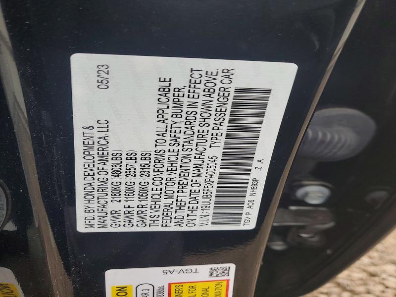 Aukcja sprzedaży 2023 Acura Tlx, vin: 19UUB5F5XPA005045, numer aukcji: 49335036