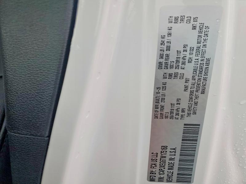 Aukcja sprzedaży 2026 Jeep Wrangler, vin: 1C4PJXEG6TW175168, numer aukcji: 51469266