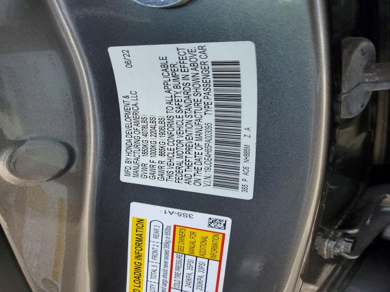 48201536 :رقم المزاد ، 19UDE4H65PA003095 vin ، 2023 Acura Integra مزاد بيع