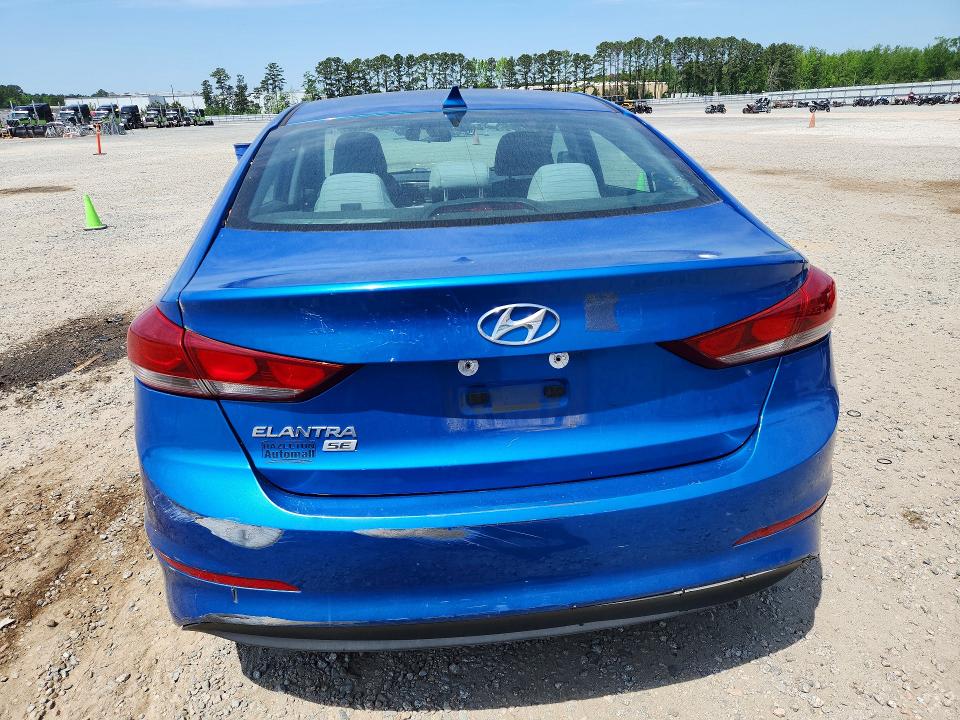 50214596 :رقم المزاد ، KMHD74LF5HU090086 vin ، 2017 Hyundai Elantra مزاد بيع