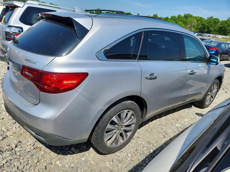 47704716 :رقم المزاد ، 5FRYD4H44EB036335 vin ، 2014 Acura Mdx مزاد بيع