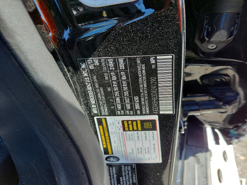 50478746 :رقم المزاد ، 4JGDA5HB3DA241290 vin ، 2013 Mercedes-benz Ml مزاد بيع