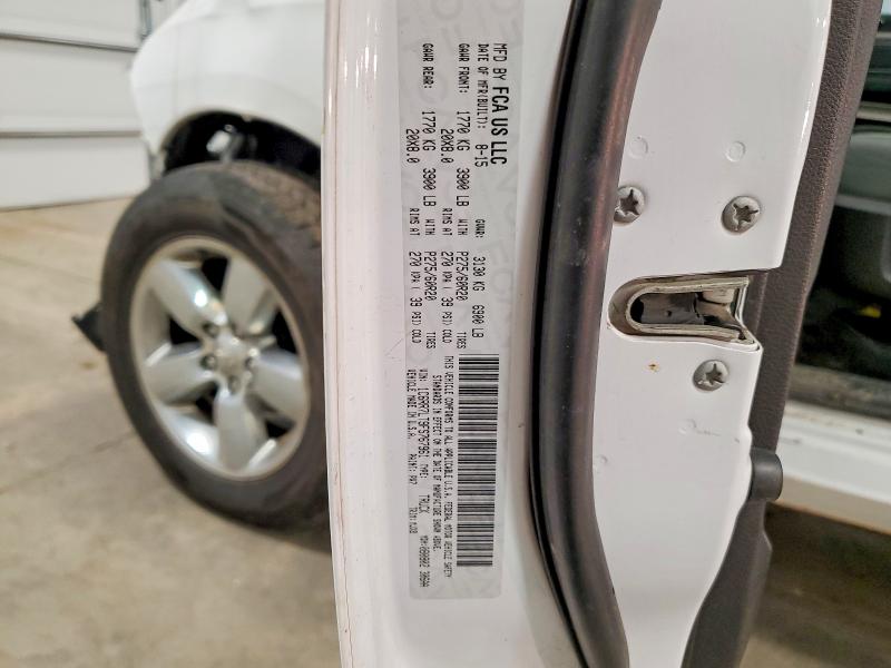 47665566 :رقم المزاد ، 1C6RR7LT9FS767961 vin ، 2015 Ram 1500 مزاد بيع