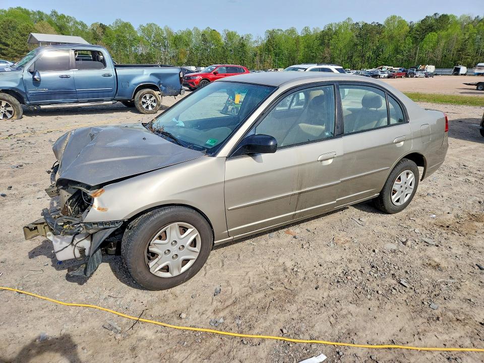 Auction sale of the 2003 Honda Civic, vin: 2HGES16593H586112, lot number: 49188666