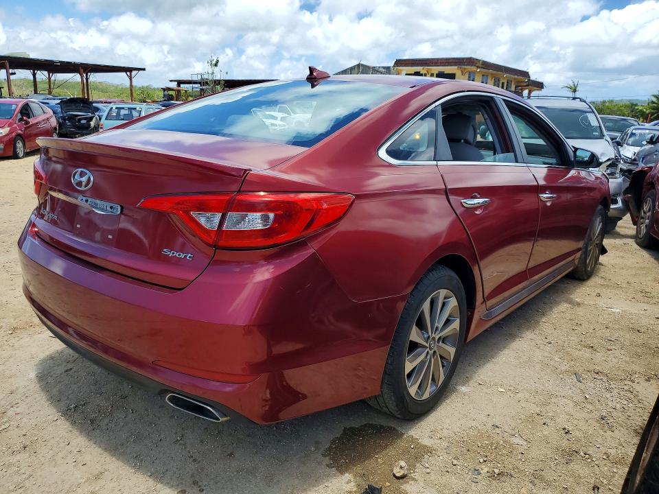 48425296 :رقم المزاد ، 5NPE34AF8FH248323 vin ، 2015 Hyundai Sonata مزاد بيع