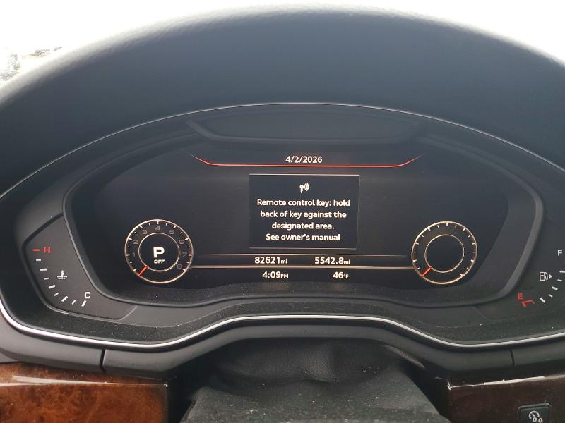 2018 Audi A4 მანქანა იყიდება აუქციონზე, vin: WAULMAF47JA213098, აუქციონის ნომერი: 48767066