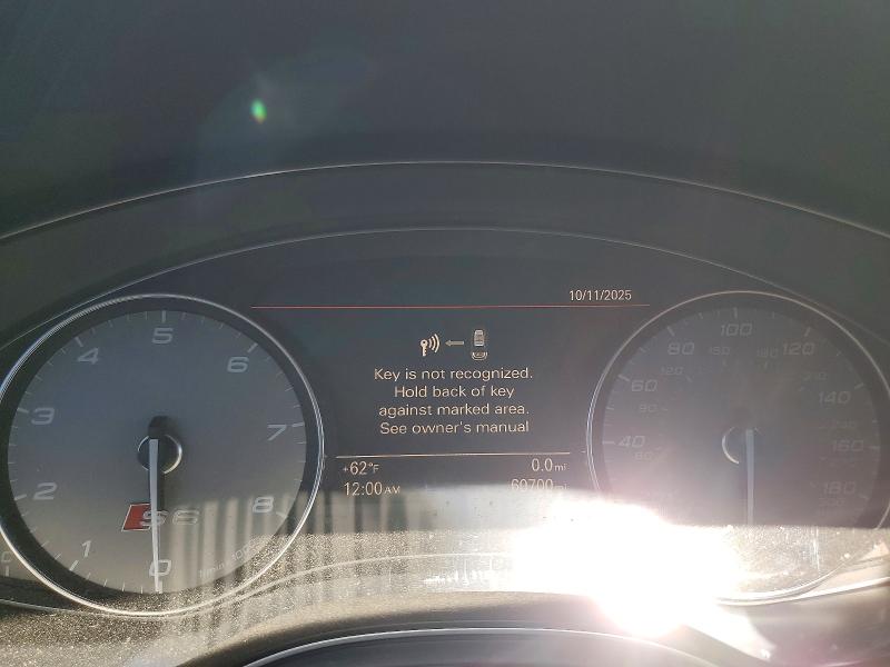 2013 Audi S6 მანქანა იყიდება აუქციონზე, vin: WAUJ2AFC4DN022224, აუქციონის ნომერი: 50977996