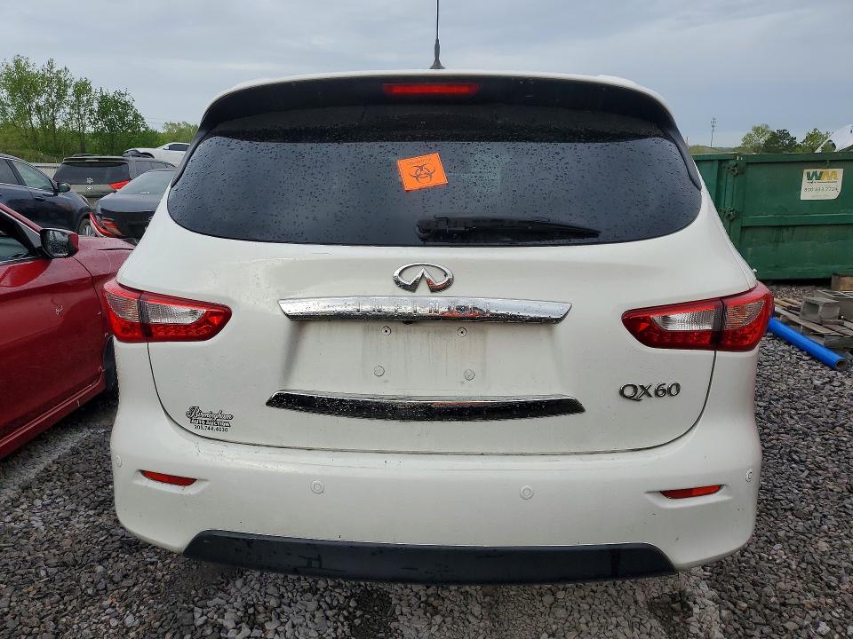 48817286 :رقم المزاد ، 5N1AL0MNXEC522427 vin ، 2014 Infiniti Qx60 مزاد بيع