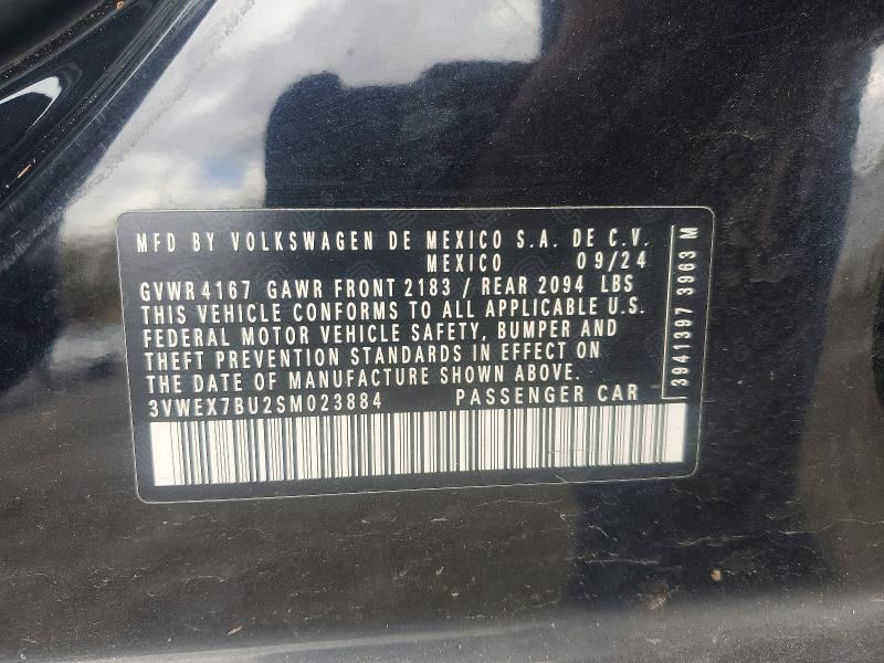 Aukcja sprzedaży 2025 Volkswagen Jetta, vin: 3VWEX7BU2SM023884, numer aukcji: 49494806