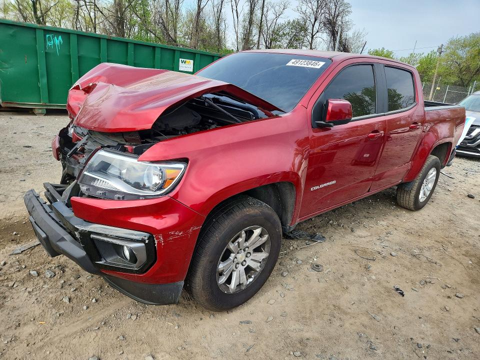 Aukcja sprzedaży 2021 Chevrolet Colorado, vin: 1GCGSCEN0M1294532, numer aukcji: 49123846