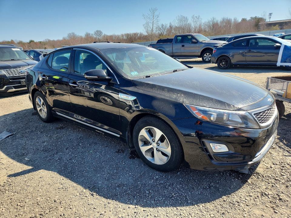 2015 Kia Optima Hybrid მანქანა იყიდება აუქციონზე, vin: KNAGM4AD1F5077593, აუქციონის ნომერი: 48223356