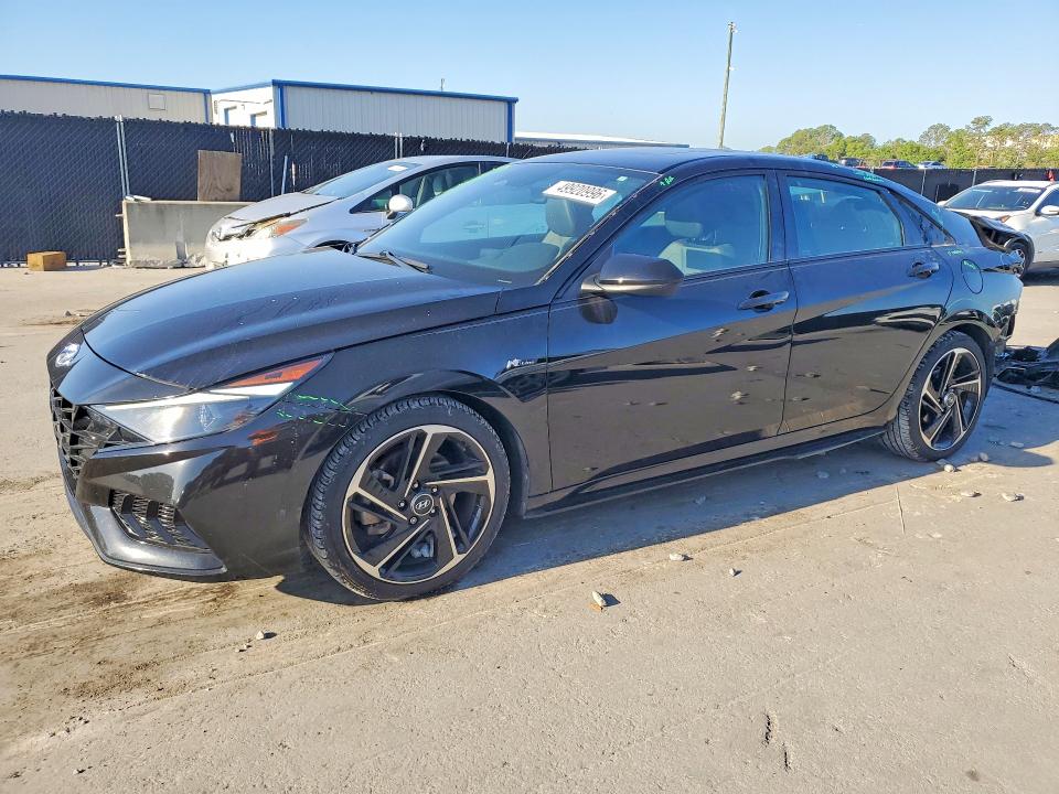 2023 Hyundai Elantra მანქანა იყიდება აუქციონზე, vin: KMHLR4AF8PU380877, აუქციონის ნომერი: 49920996