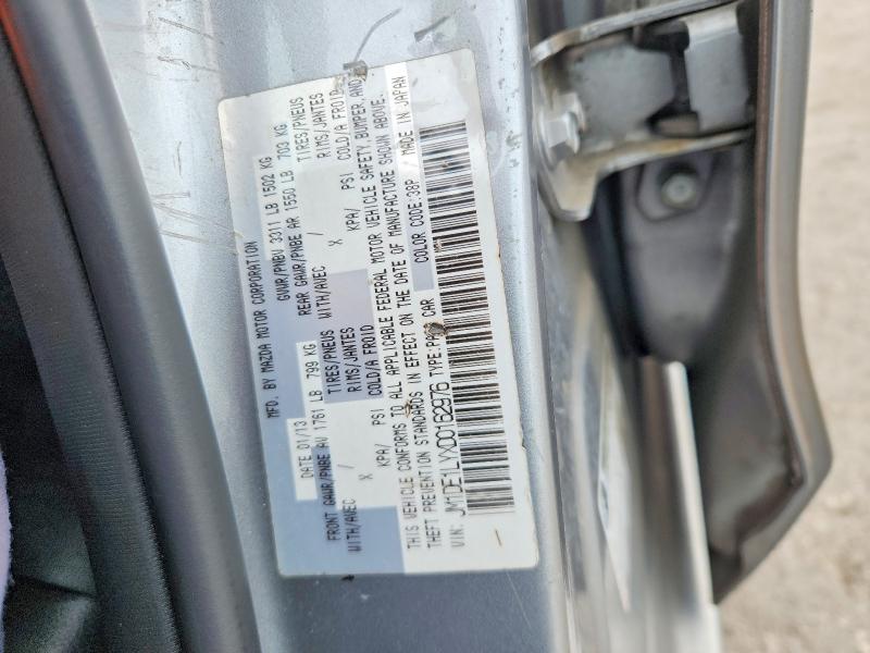 51795336 :رقم المزاد ، JM1DE1LYXD0162976 vin ، 2013 Mazda Mazda2 مزاد بيع