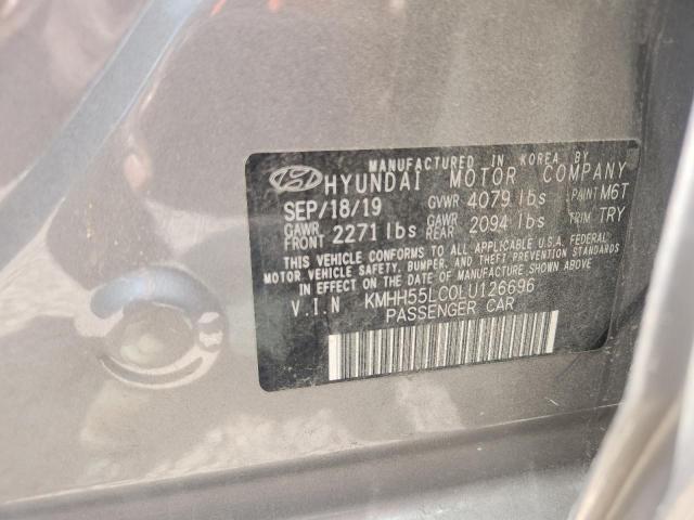 Продажа на аукционе авто 2020 Hyundai Elantra Gt, vin: KMHH55LC0LU126696, номер лота: 51269346