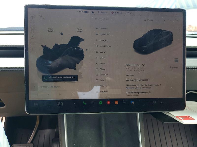 Продажа на аукционе авто 2026 Tesla Model Y, vin: 7SAYGDEE3TF347762, номер лота: 50266766