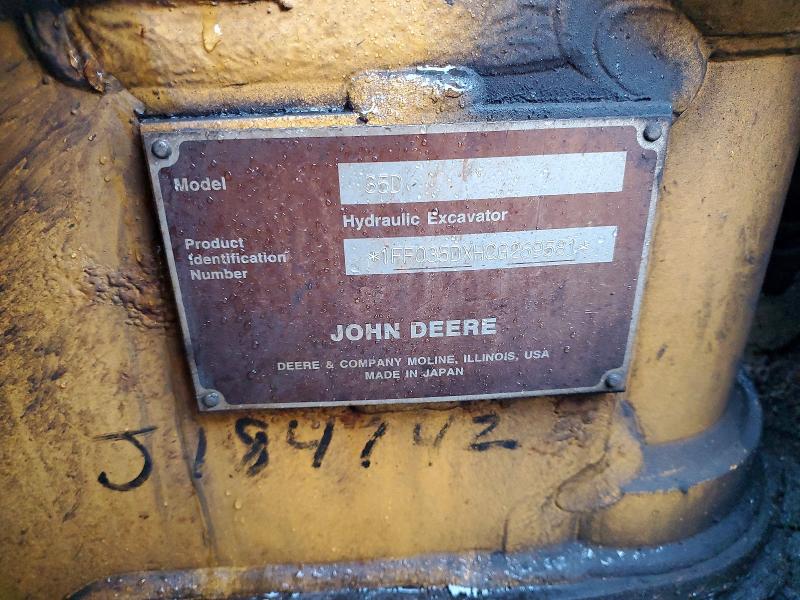 2012 John Deere 35d Min Ex მანქანა იყიდება აუქციონზე, vin: 1FF035DXHCG269581, აუქციონის ნომერი: 46933406