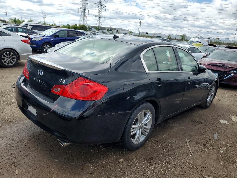 Aukcja sprzedaży 2012 Infiniti G25 Sedan, vin: JN1DV6AP8CM701306, numer aukcji: 51344196