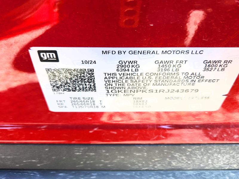 Продажа на аукционе авто 2024 Gmc Acadia, vin: 1GKENPKS1RJ243679, номер лота: 49160436
