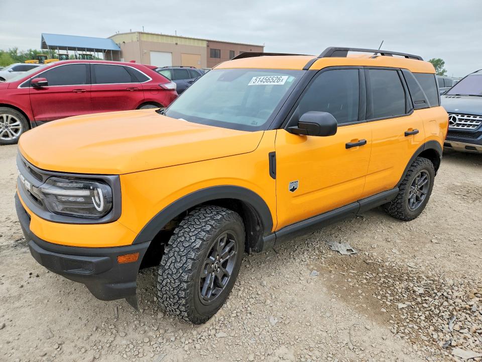 2022 Ford Bronco Sport მანქანა იყიდება აუქციონზე, vin: 3FMCR9B63NRE18693, აუქციონის ნომერი: 51456526