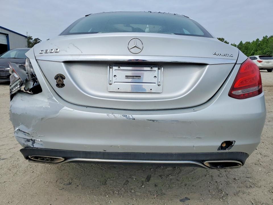 2015 Mercedes Benz C მანქანა იყიდება აუქციონზე, vin: 55SWF4KB7FU005798, აუქციონის ნომერი: 78918845