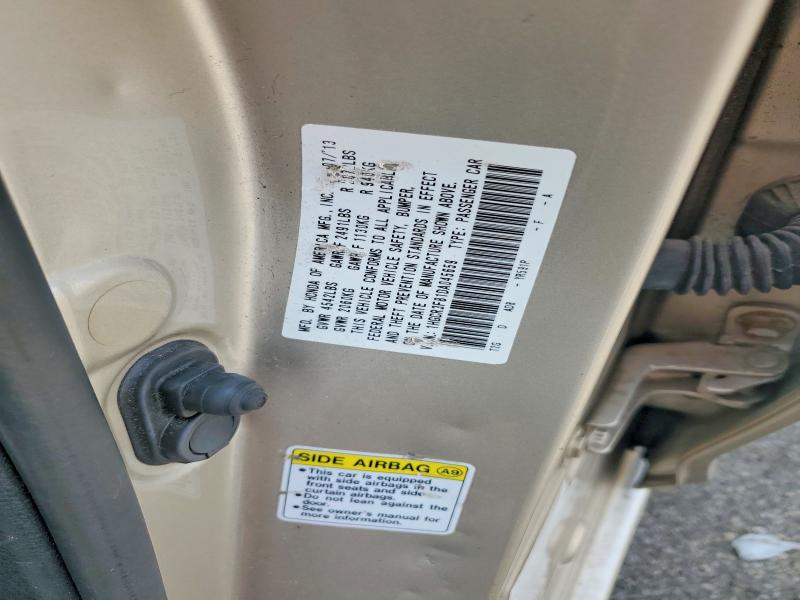 2013 Honda Accord მანქანა იყიდება აუქციონზე, vin: 1HGCR3F81DA045659, აუქციონის ნომერი: 49922846