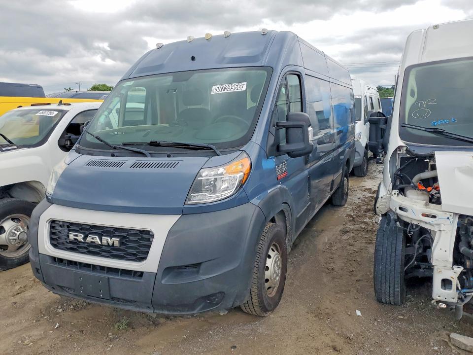 50739966 :رقم المزاد ، 3C6FRVJG9ME503040 vin ، 2021 Ram Promaster 3500 مزاد بيع