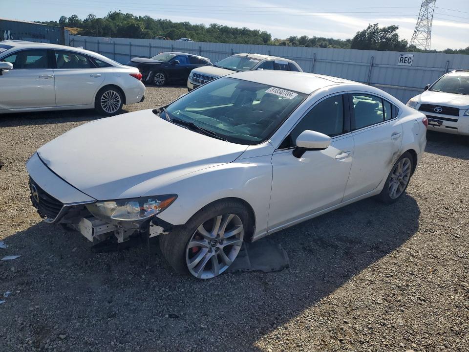 2016 Mazda 6 მანქანა იყიდება აუქციონზე, vin: JM1GJ1V56G1418122, აუქციონის ნომერი: 51030706
