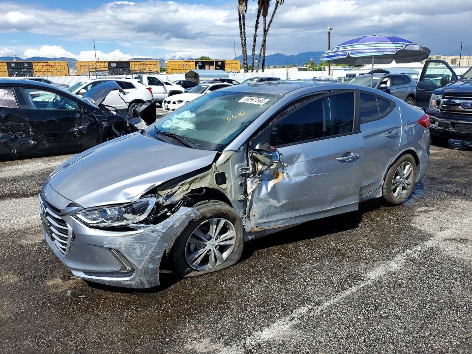 48967566 :رقم المزاد ، 5NPD84LF7HH015109 vin ، 2017 Hyundai Elantra مزاد بيع