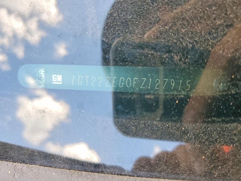 50185826 :رقم المزاد ، 1GT22ZEG0FZ127915 vin ، 2015 Gmc Sierra مزاد بيع