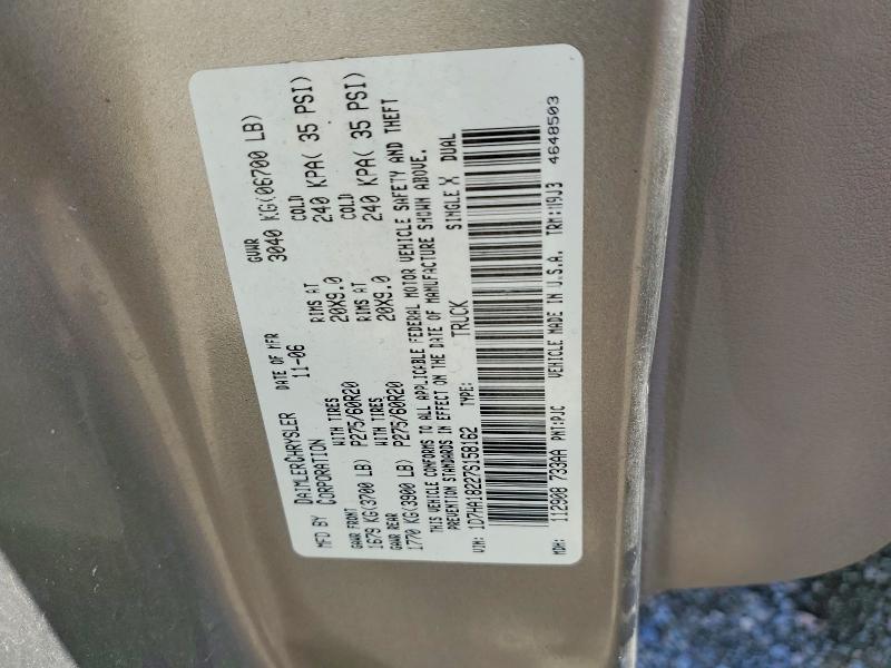 50702916 :رقم المزاد ، 1D7HA18227S158162 vin ، 2007 Dodge Ram 1500 مزاد بيع