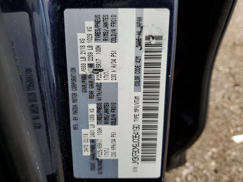 Aukcja sprzedaży 2018 Mazda Cx-5, vin: JM3KFBCM9J0354190, numer aukcji: 47984436