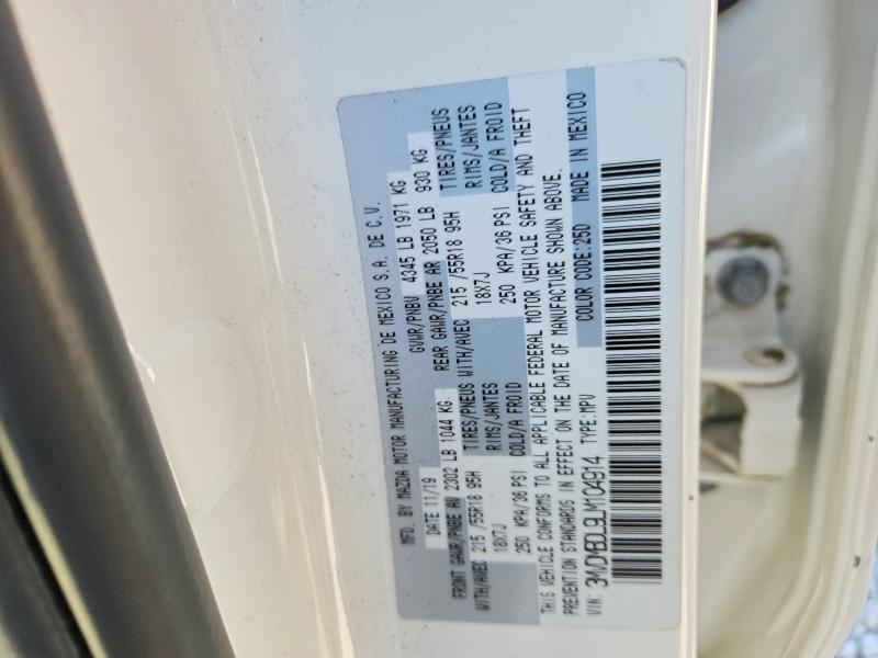 49590736 :رقم المزاد ، 3MVDMBDL9LM104914 vin ، 2020 Mazda Cx-30 مزاد بيع