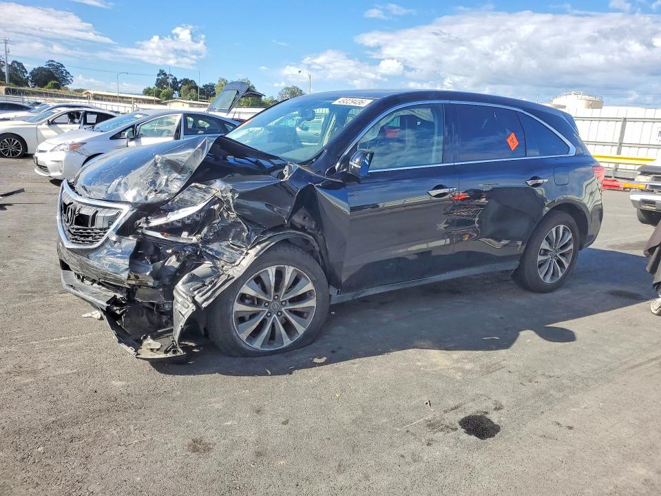 Продажа на аукционе авто 2015 Acura Mdx, vin: 5FRYD4H49FB025588, номер лота: 49329436