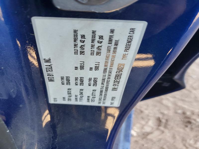 Aukcja sprzedaży 2020 Tesla Model 3, vin: 5YJ3E1EB9LF640258, numer aukcji: 49995086