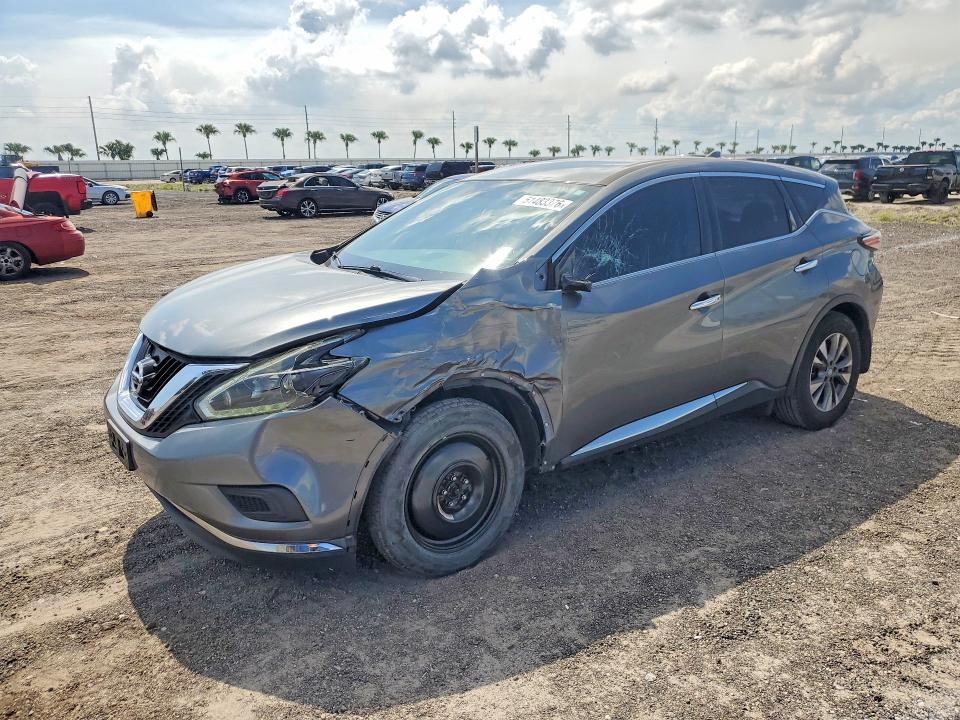 51483376 :رقم المزاد ، 5N1AZ2MG4JN168561 vin ، 2018 Nissan Murano مزاد بيع