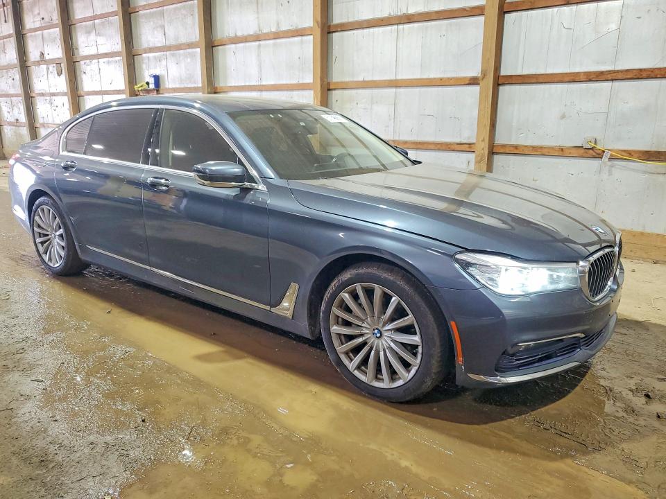 2017 Bmw 740 მანქანა იყიდება აუქციონზე, vin: WBA7E4C31HGU99971, აუქციონის ნომერი: 51148866