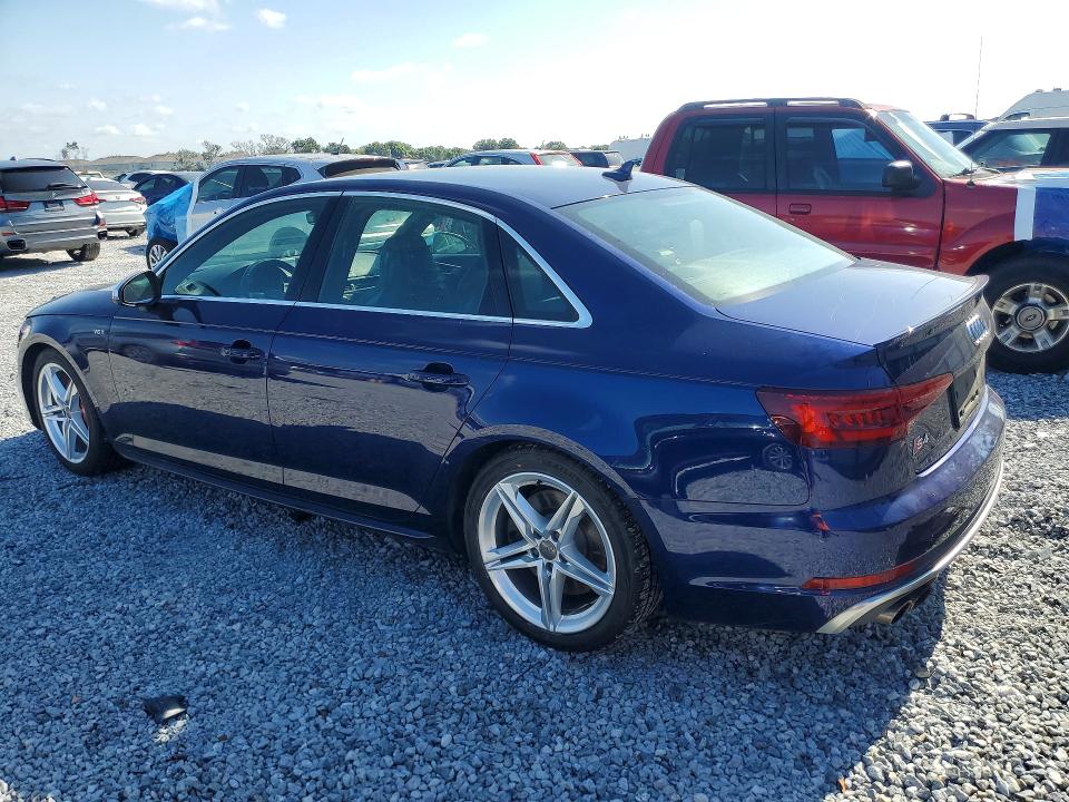 Продажа на аукционе авто 2018 Audi S4, vin: WAUB4AF40JA161115, номер лота: 51158456