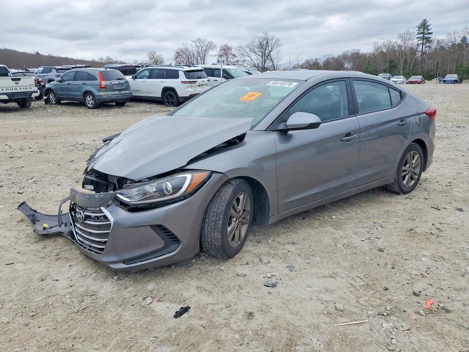 Продажа на аукционе авто 2018 Hyundai Elantra, vin: 5NPD84LF0JH297681, номер лота: 50415376