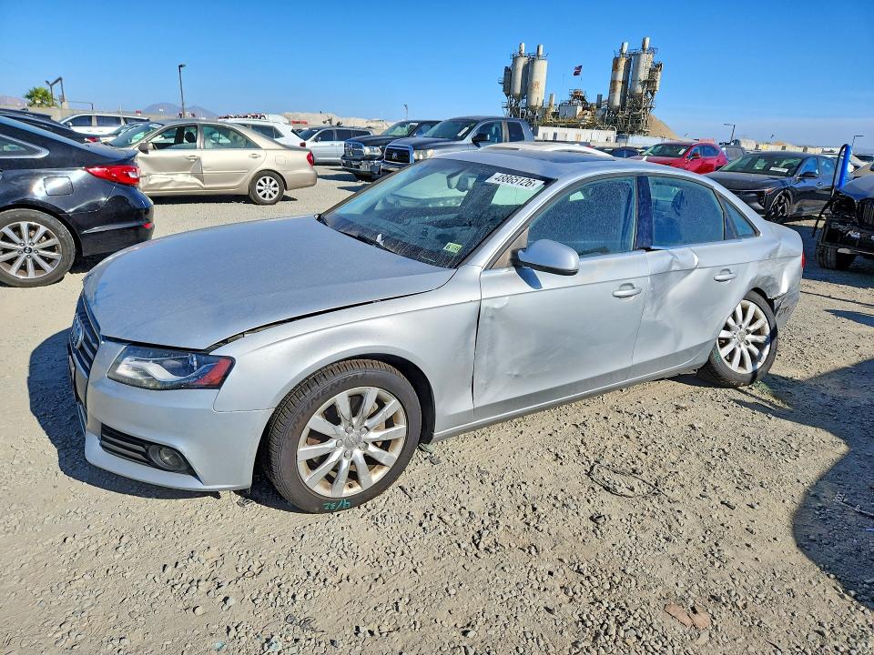 2011 Audi A4 მანქანა იყიდება აუქციონზე, vin: WAUEFAFL0BN051383, აუქციონის ნომერი: 48865126