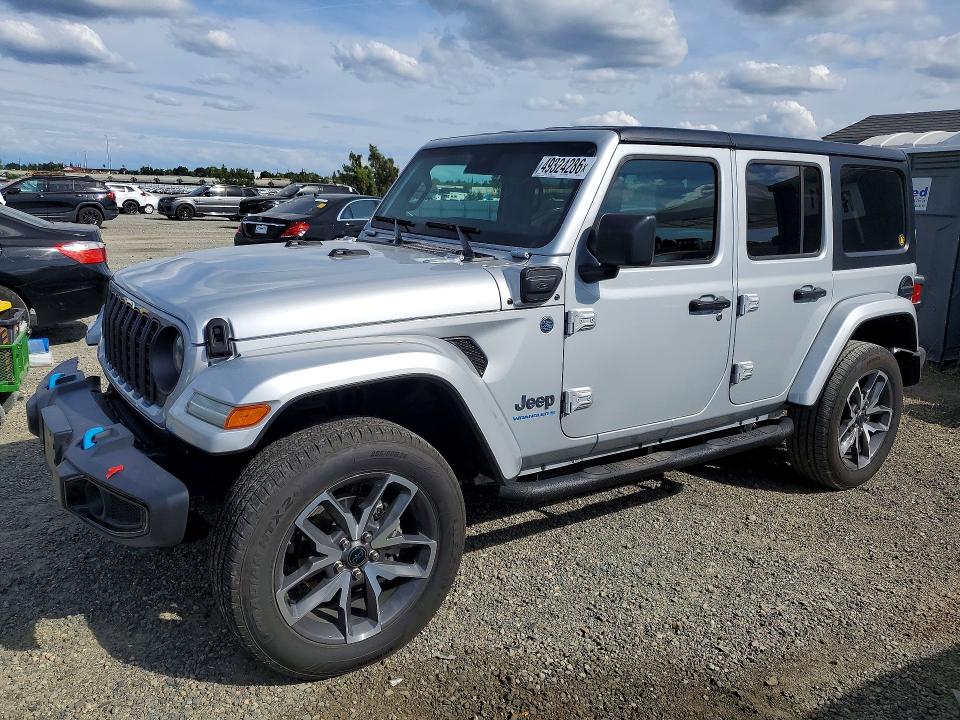 Auction sale of the 2024 Jeep Wrangler, vin: 1C4RJXN63RW199243, lot number: 49324286