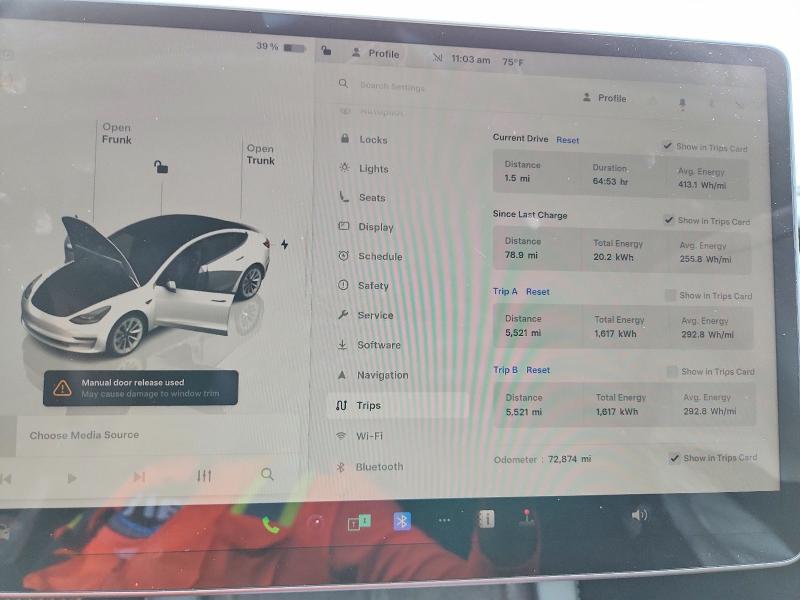 Продаж на аукціоні авто 2023 Tesla Model 3, vin: 5YJ3E1EA6PF673036, номер лоту: 48213736