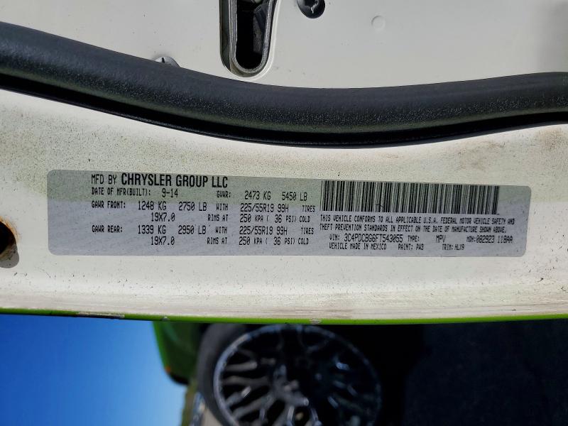 Aukcja sprzedaży 2015 Dodge Journey, vin: 3C4PDCBG6FT543055, numer aukcji: 50961076