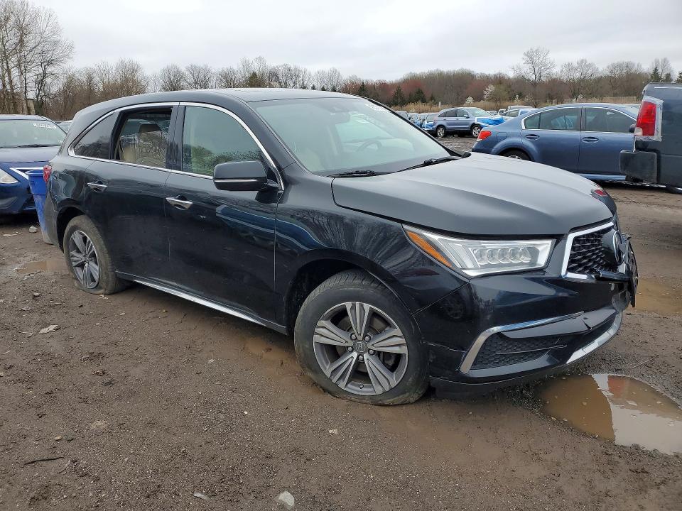 48571776 :رقم المزاد ، 5J8YD3H31KL002558 vin ، 2019 Acura Mdx مزاد بيع