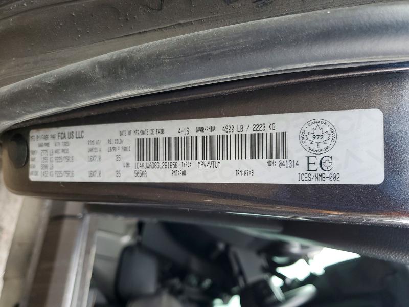 Aukcja sprzedaży 2016 Jeep Wrangler, vin: 1C4AJWAG8GL261658, numer aukcji: 49595446