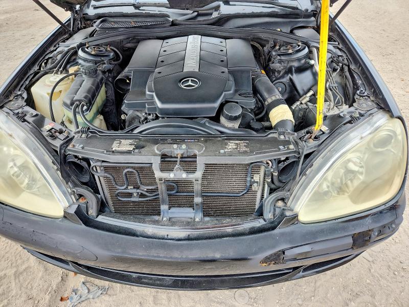 Aukcja sprzedaży 2003 Mercedes-benz S, vin: WDBNG75J23A344583, numer aukcji: 50100196