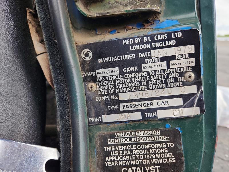 Продаж на аукціоні авто 1979 Triumph Car Spitfire 1500, vin: FM98724UC, номер лоту: 49948906