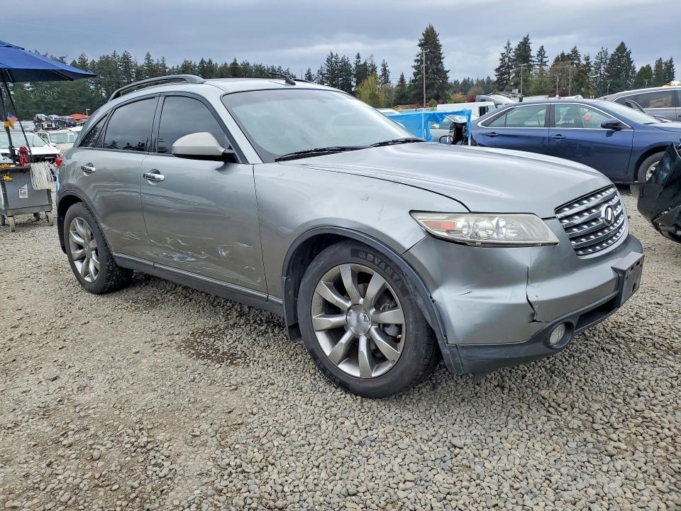 51344986 :رقم المزاد ، JNRAS08W45X219341 vin ، 2005 Infiniti Fx35 مزاد بيع