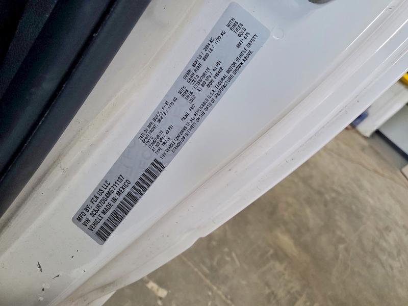 Aukcja sprzedaży 2021 Ram 1500 Classic, vin: 3C6JR7DG4MG711137, numer aukcji: 51950596